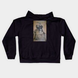 Gas Mask Kids Hoodie